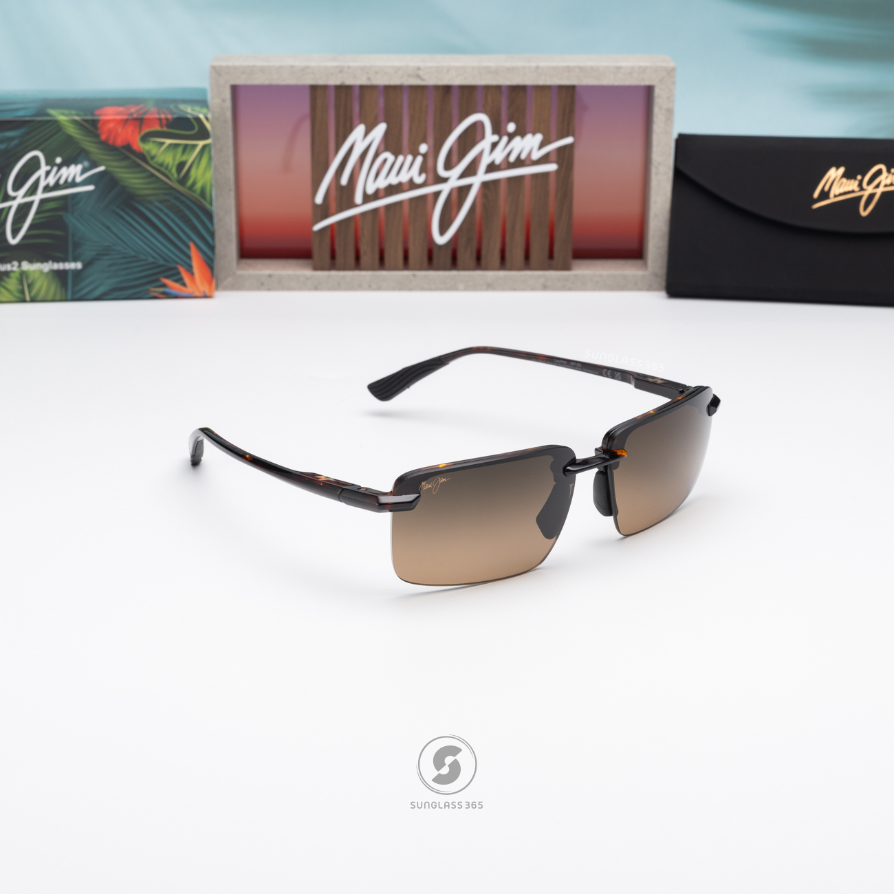 แว่นกันแดด Maui Jim LAULIMA MJ HS626 10A HCL Bronze