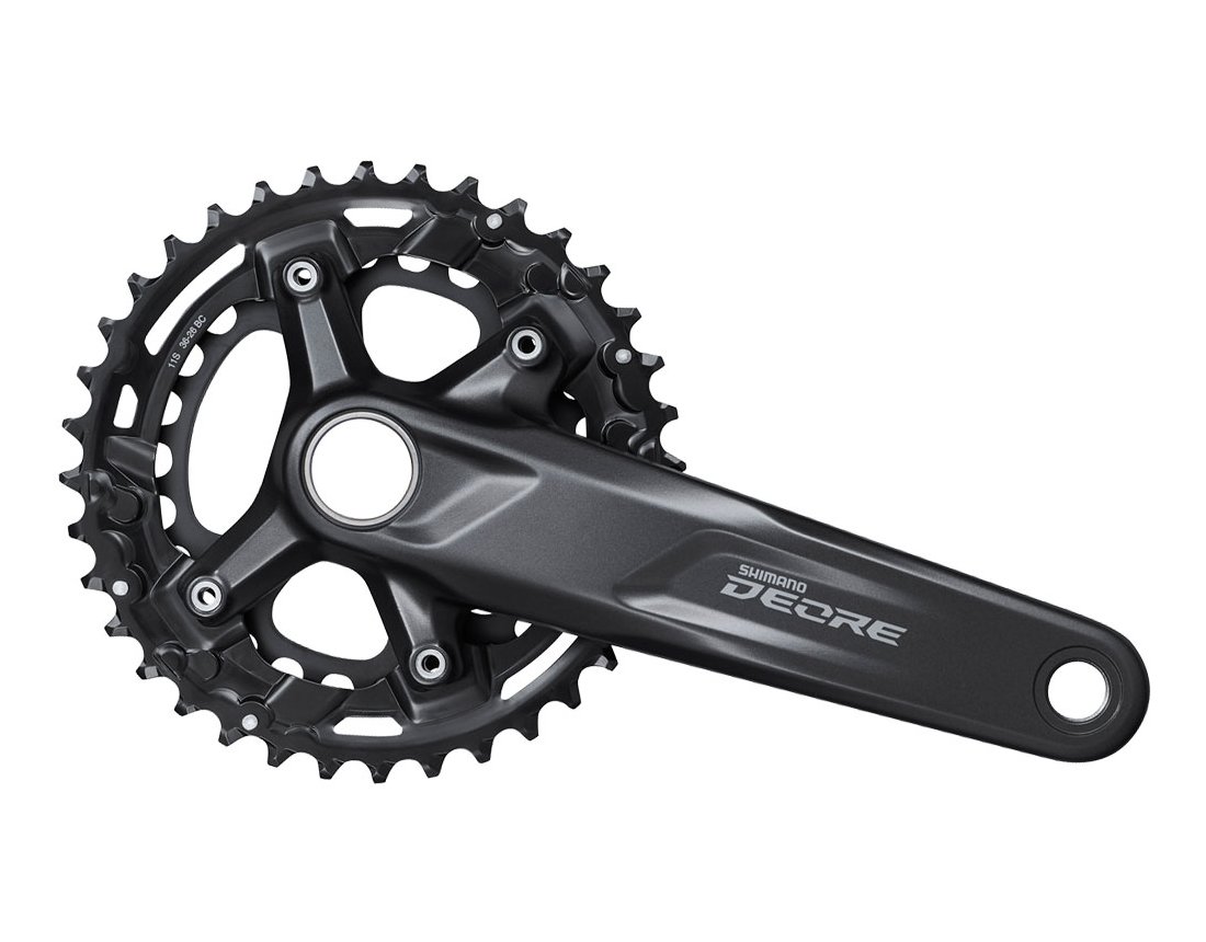 Shimano Deore M5100 จานสองชั้น 36-26t สำหรับ 2x11เกียร์ ไม่รวมกะโหลก
