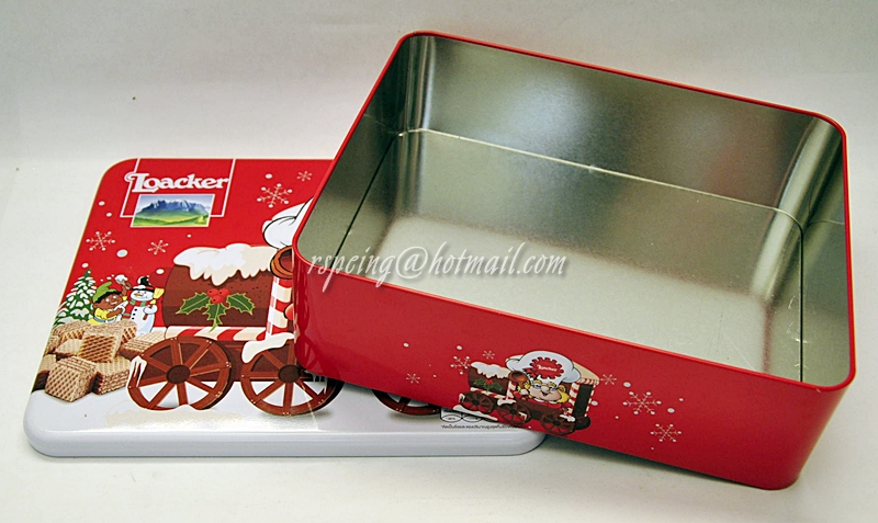 กล่องขนมทรงสี่เหลี่ยม Loacker