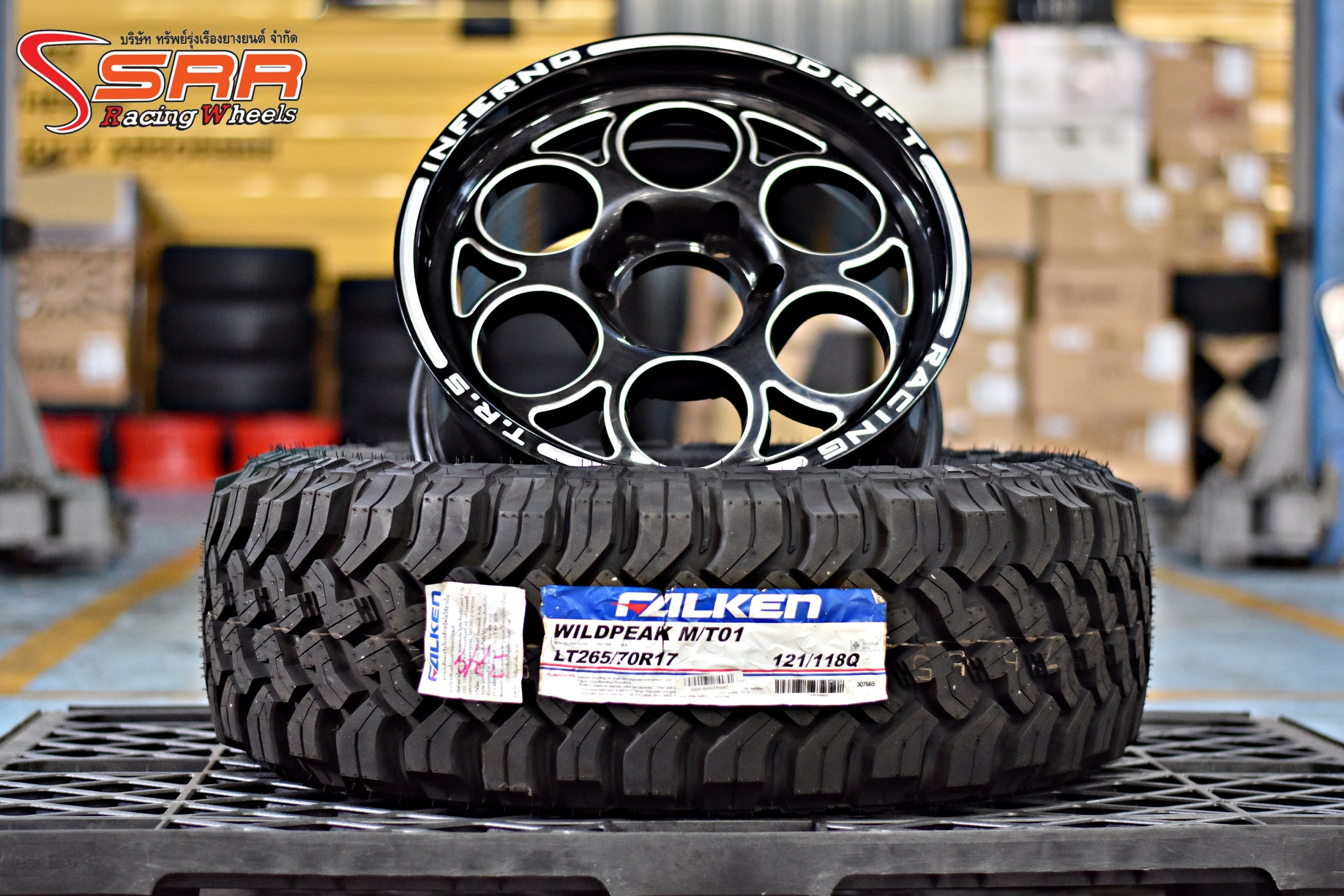 Promotion ล้อขอบ 17 สไตล์ออฟโรด พร้อมยาง FALKEN MT