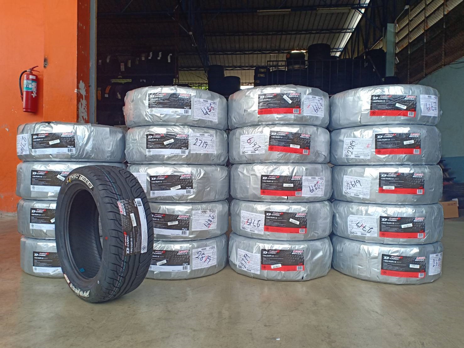 LENSO TIRES 195/50R15 PROJECT-D D-ONE ราคาถูก