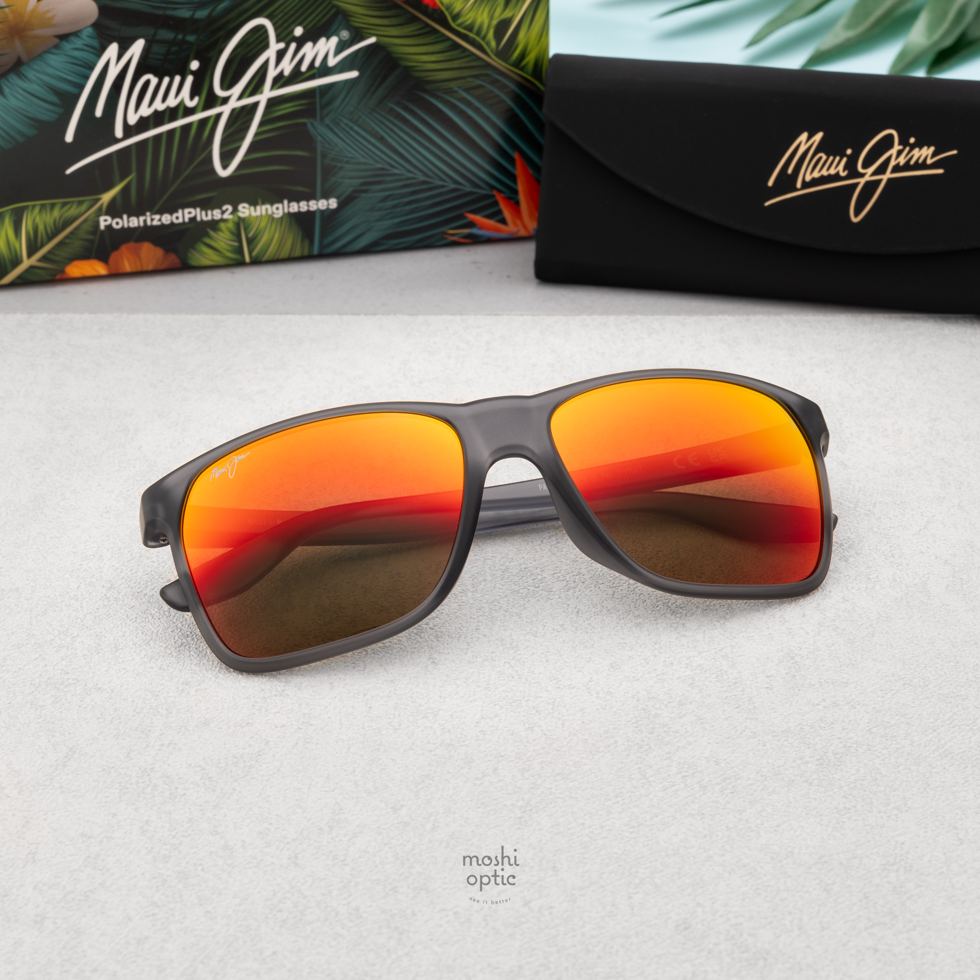 แว่นกันแดด Maui Jim PAILOLO MJ B603 14 Hawaii Lava