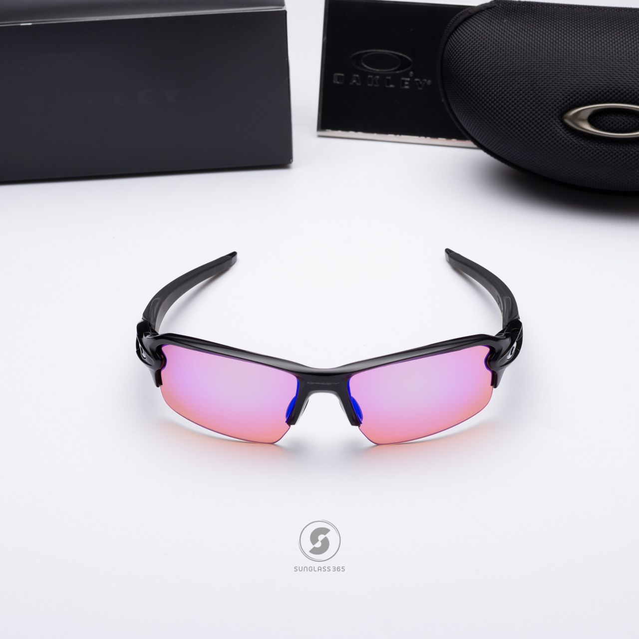 Oakley OO9271-09 Flak 2.0 (A) Polished Black Prizm Golf