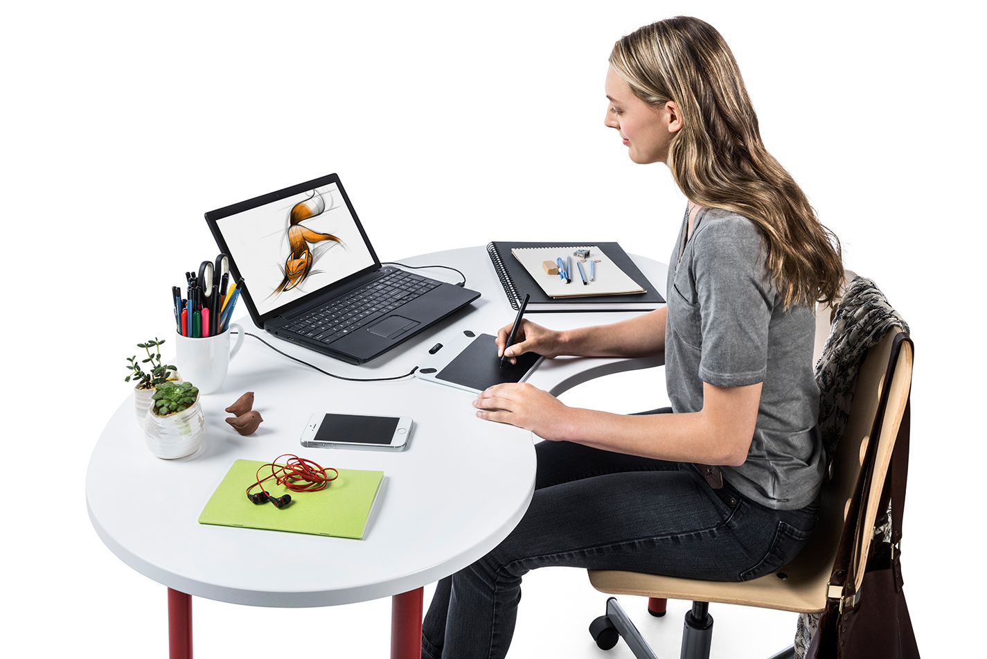 Intuos Draw Mint Blue