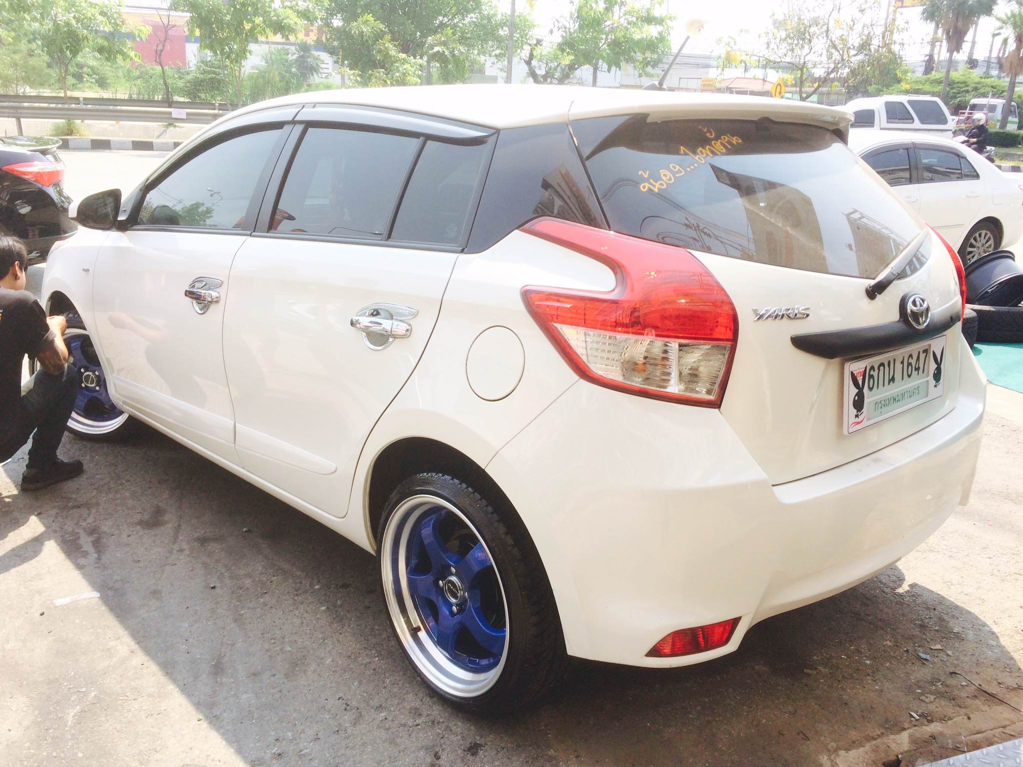 W WORK S1 ชอบ17 สีน้ำเงิน