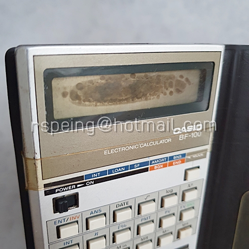 เครื่องคิดเลขพกพา Casio BF-100