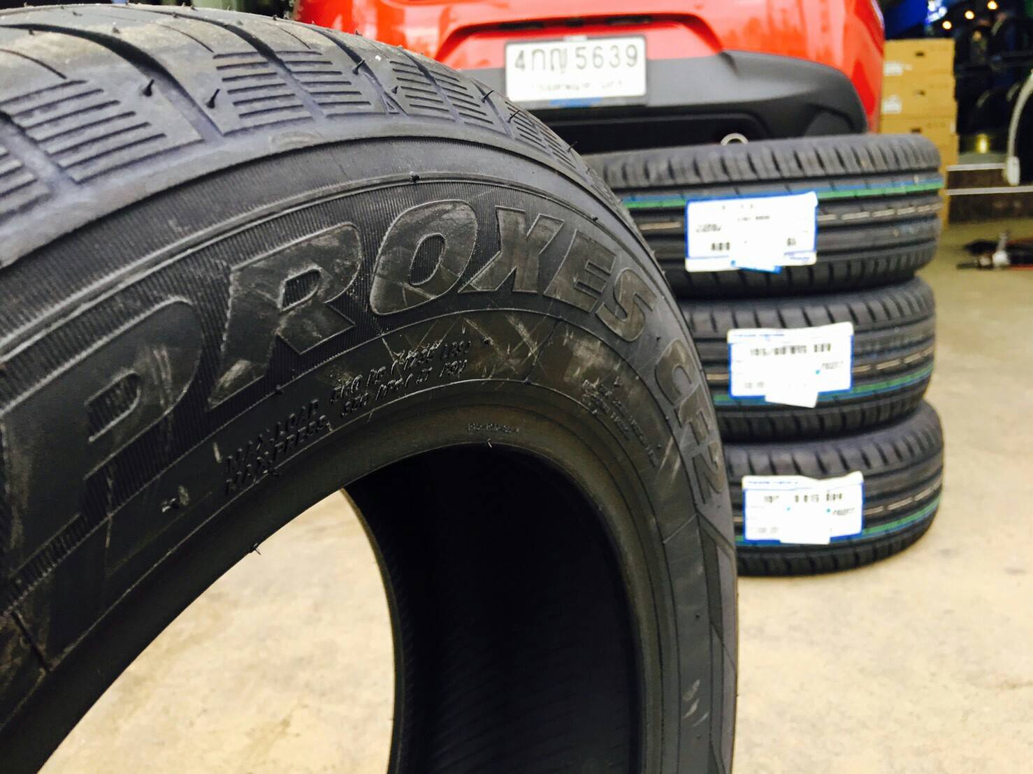 ยางใหม่ TOYO CF2 195/60-15 ราคาถูก