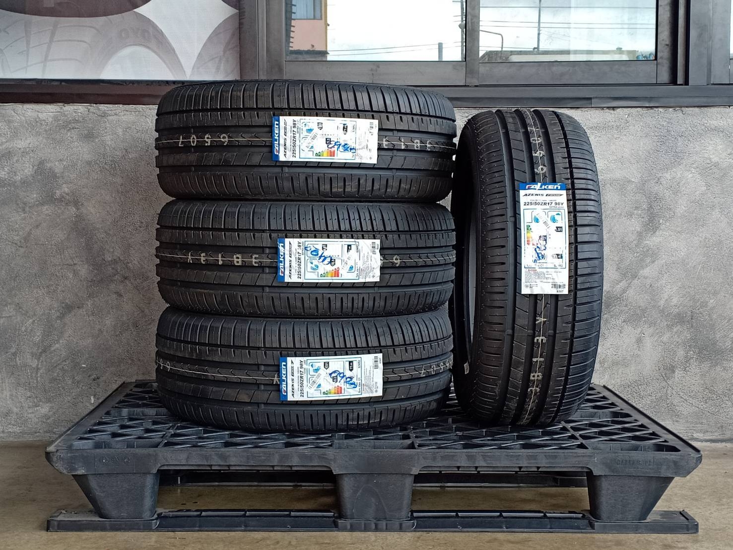 FALKEN 225/50ZR17 AZENIS FK510 98Y MADE IN JAPAN