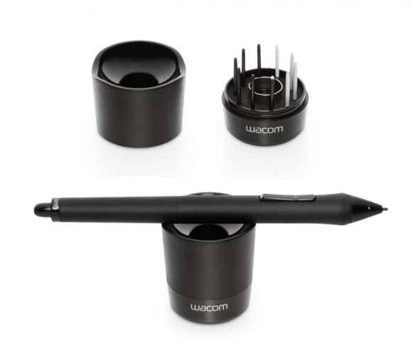 Grip Pen with Stand and nibs
