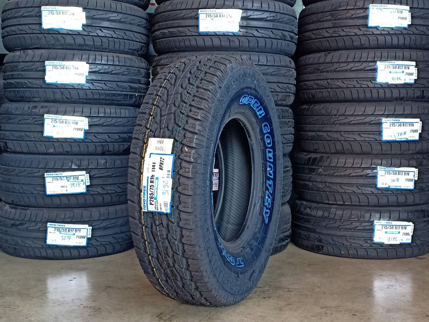 ยาง TOYO OPAT2 265/75R16 ปี18