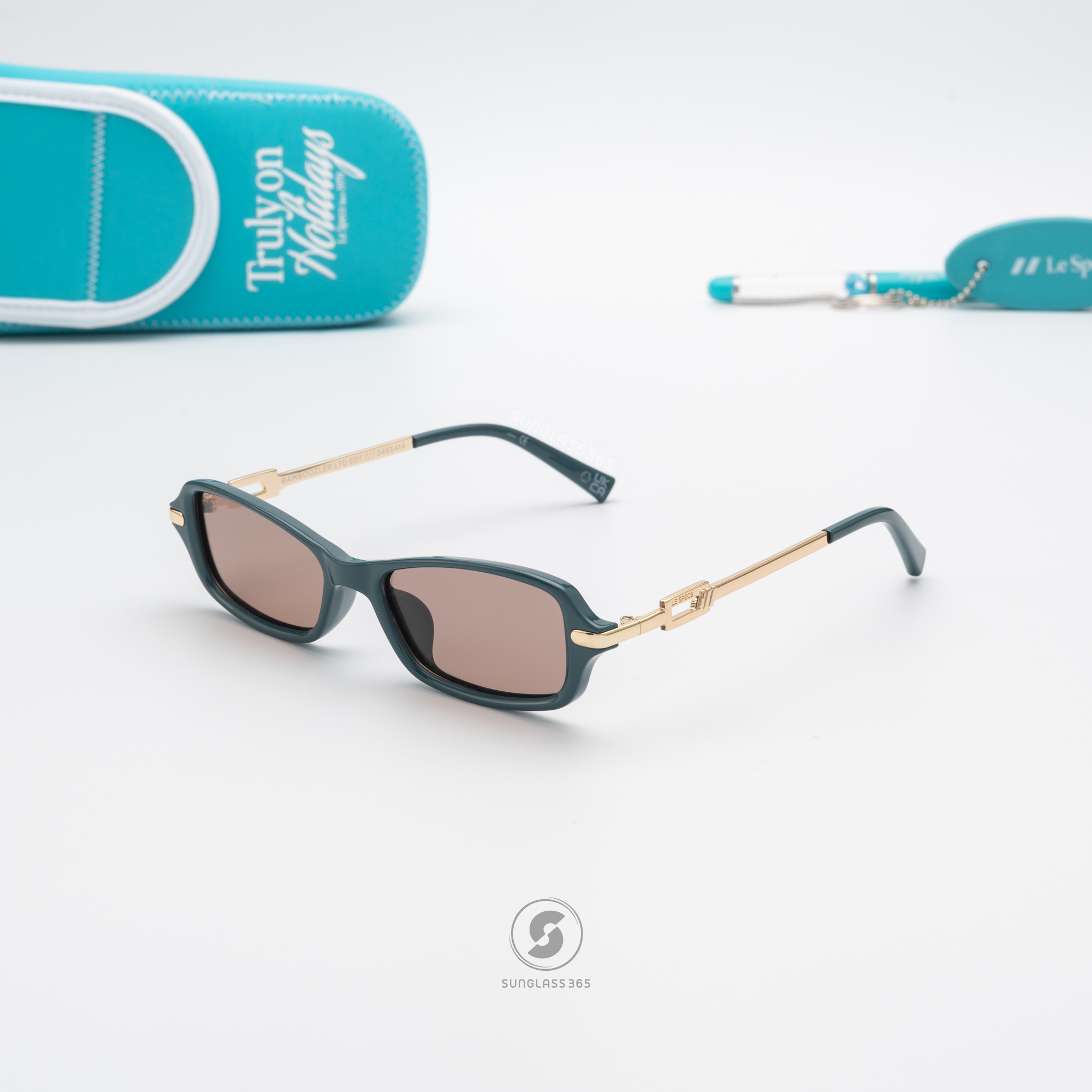 แว่นกันแดด Le Specs LSP2465414 BAMBOOZLER LTD ETD / Seafoam Polarised