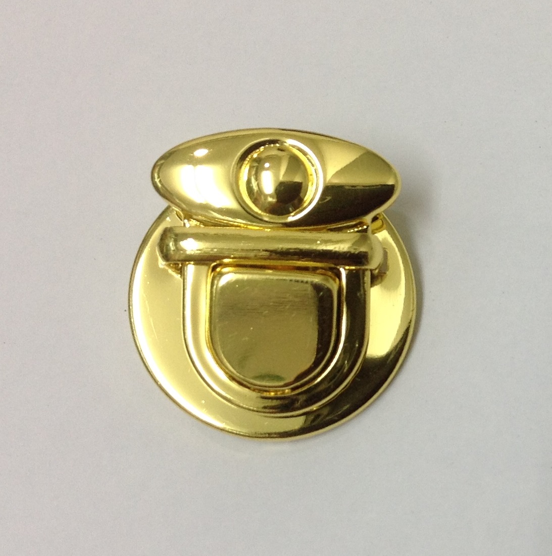 หน้ากระเป๋ากลม ทอง