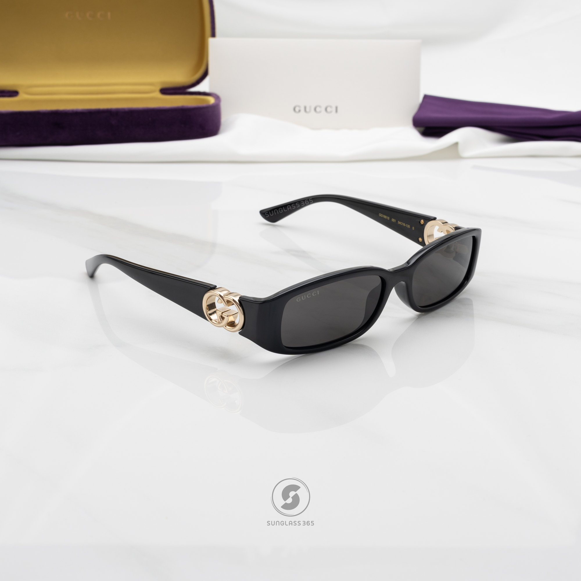 แว่นกันแดด Gucci GG1661S 001