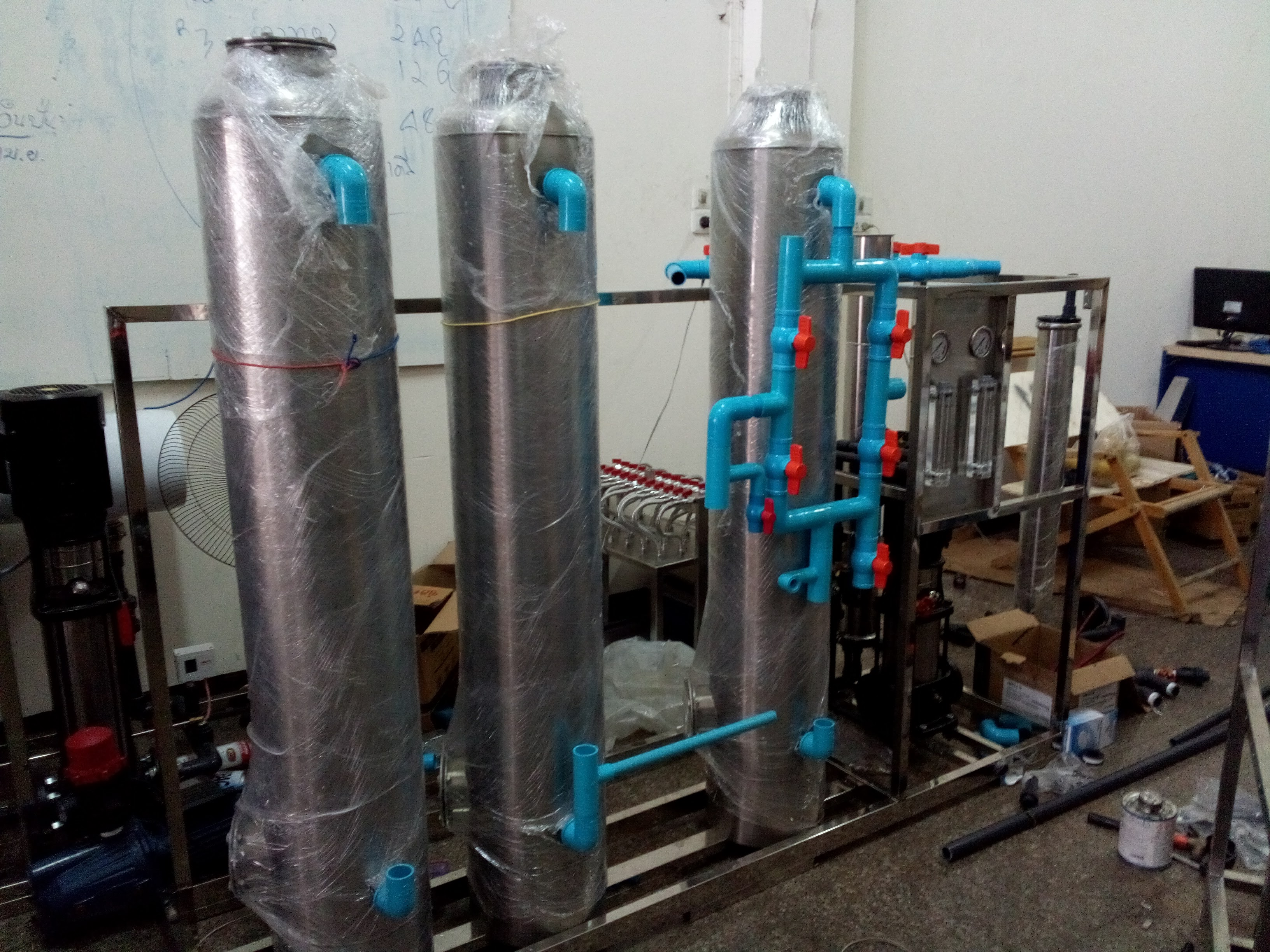 ถังกรองสแตนเลสขนาด8นิ้ว