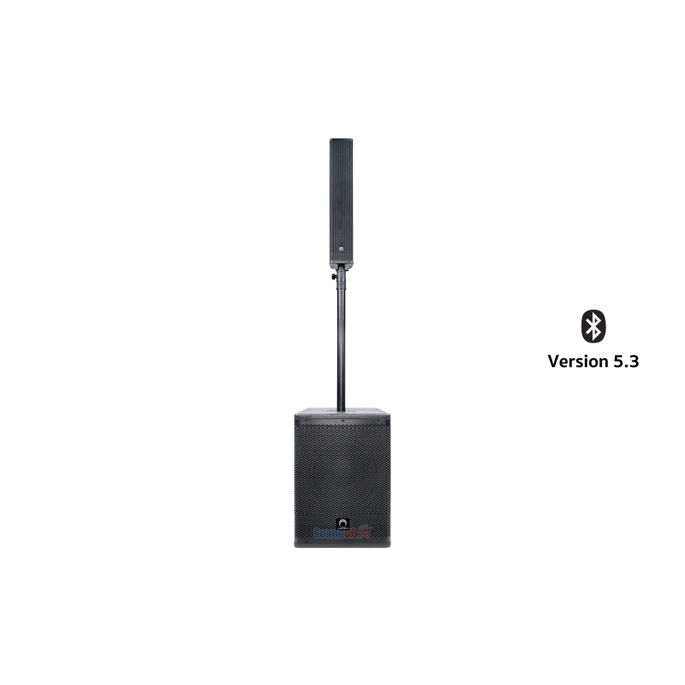 SOUNDVISION ACS-1000 ชุดลำโพง Active คอลัมน์ 4×3 นิ้ว ซับ 10 นิ้ว บลูทูธ 5.3 รองรับ TWS