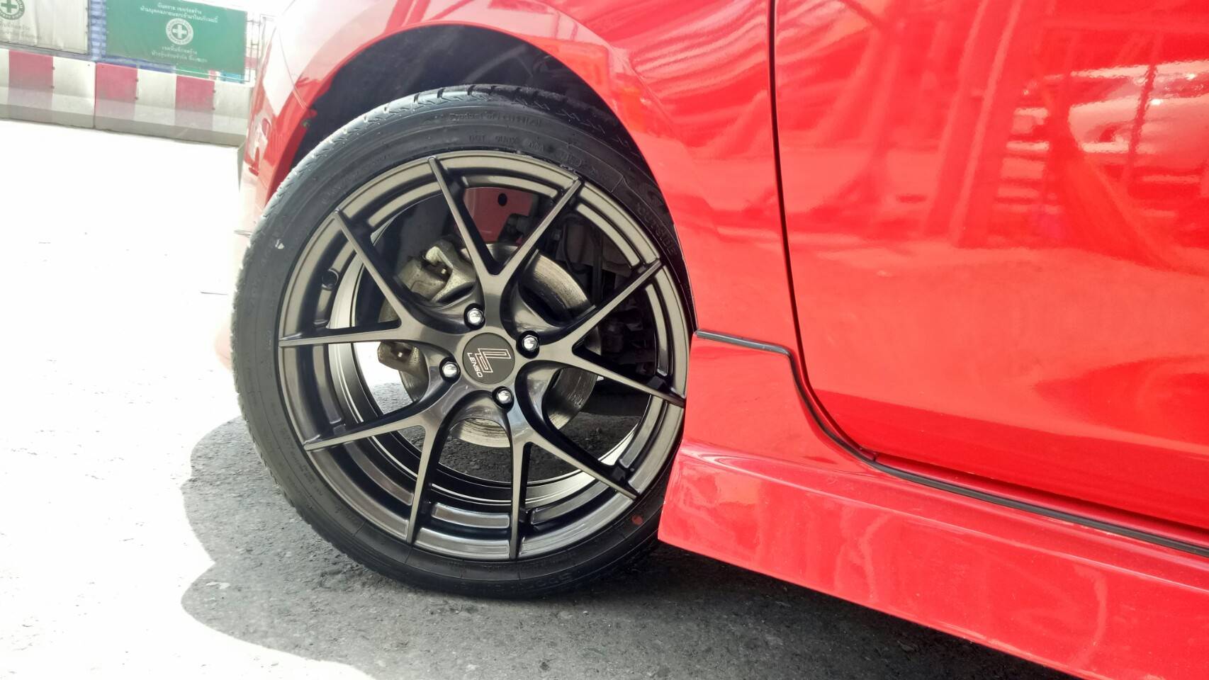 ล้อแท้ LENSO JAGER DYNA BBS ตัวใหม่ล่าสุด ใส่เก๋ง