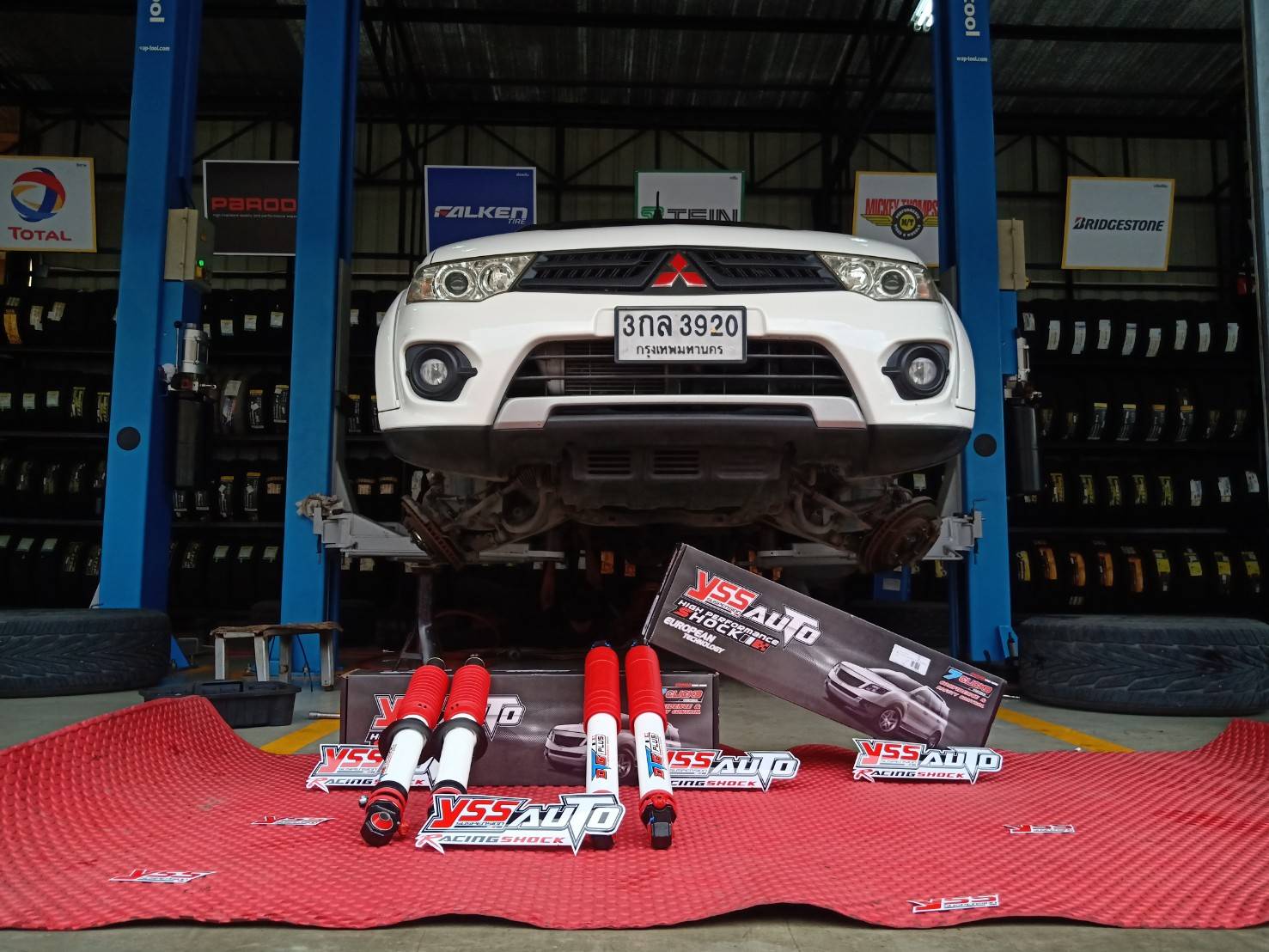 โช๊คอัพ YSS DTG-PLUS ใส่ PAJERO SPORT