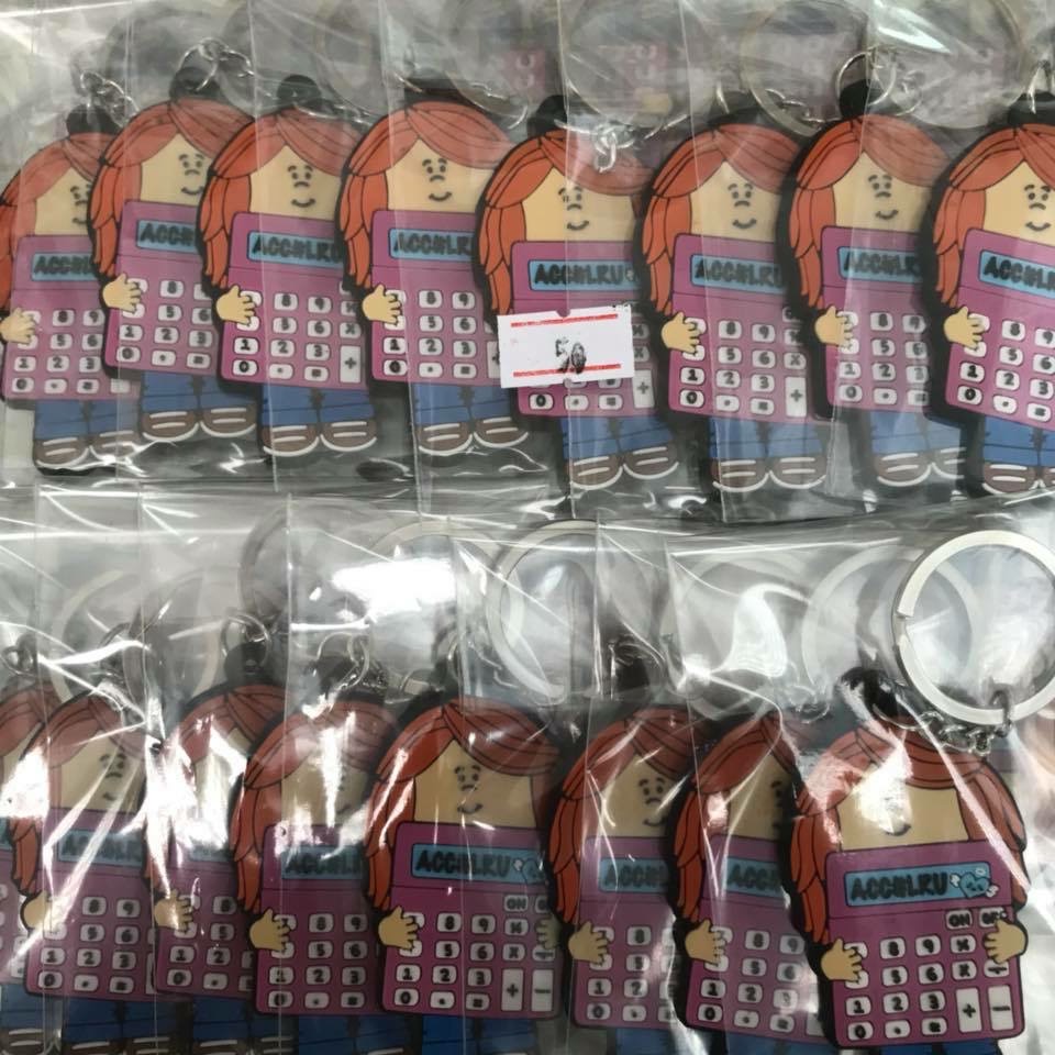 พวงกุญแยยางหยอด นู้น จม รับผลิตพวงกุญแจยาง