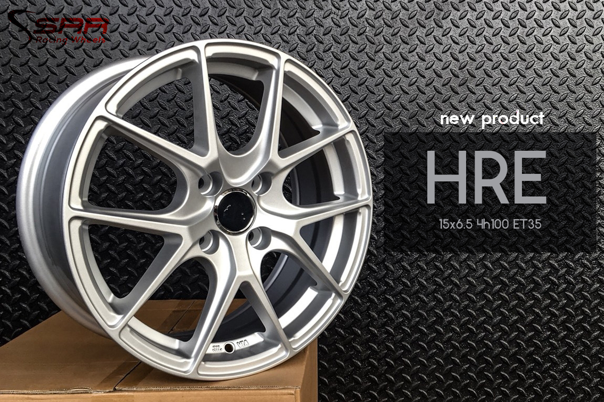Model:HRE 308 Size:15x6.5 inch Offset:+35 pcd:4x100 Center Bore:73.1 mm Color:SSM
