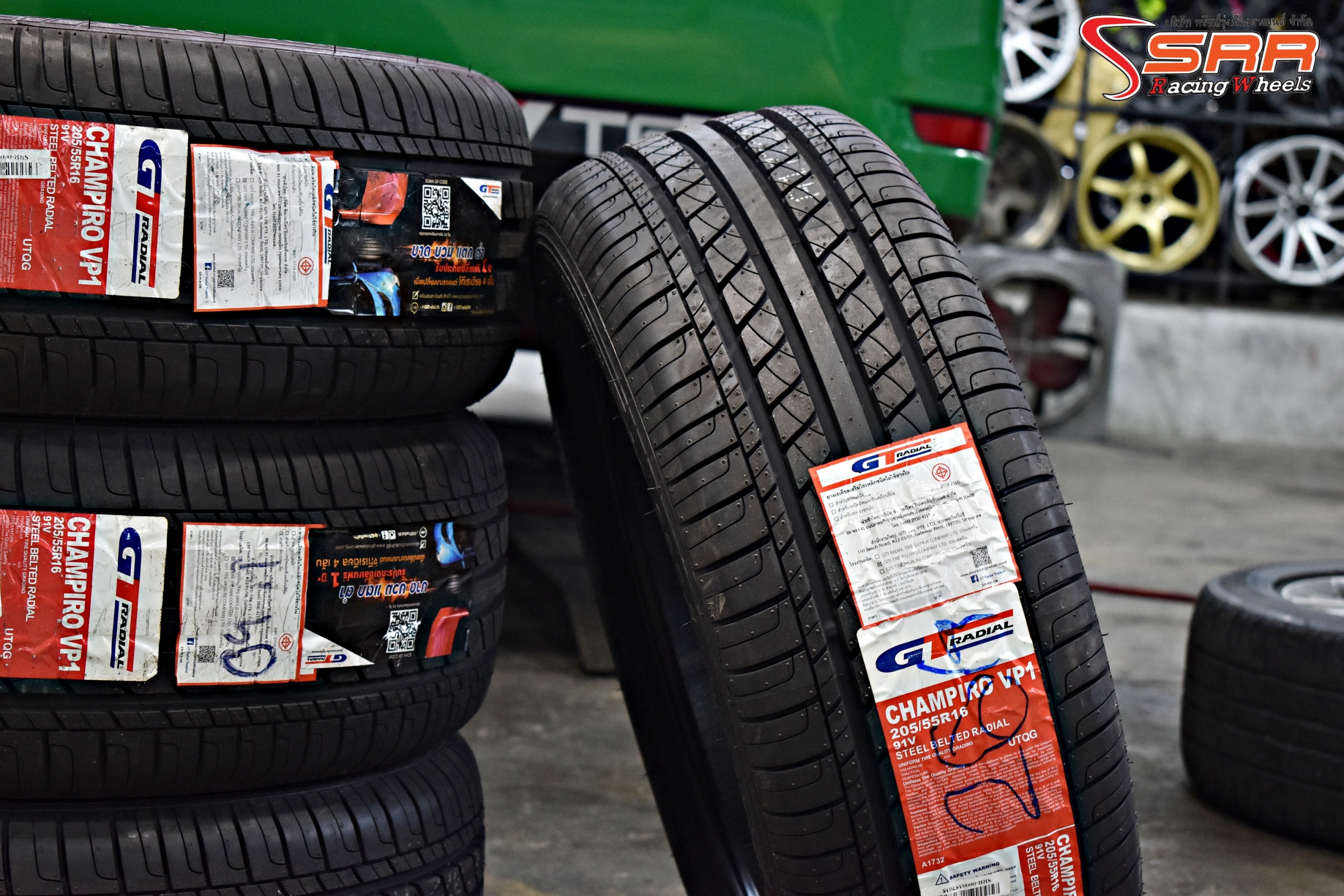 GT RADAIL VP1 205/55-16 ปี19 คุณภาพเกินราคา