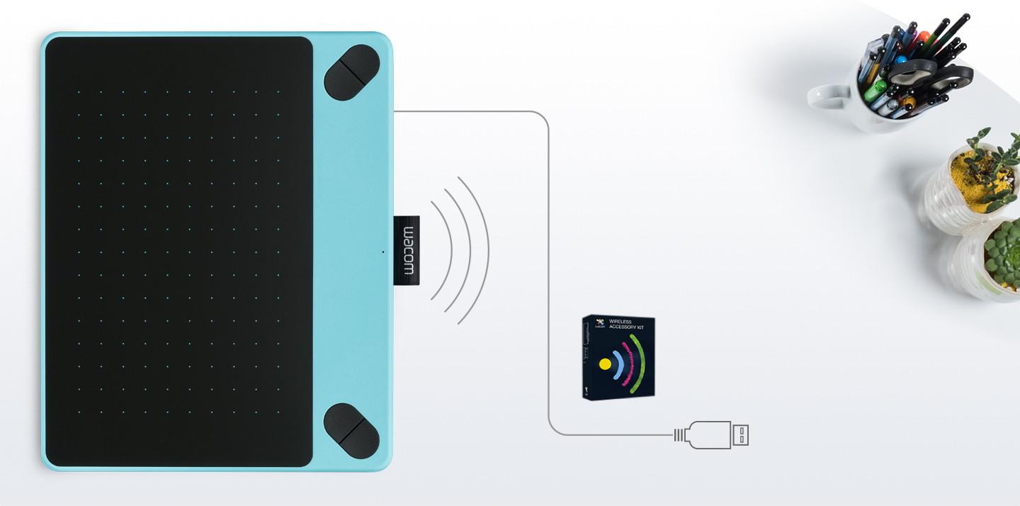 Intuos Comic Mint Blue