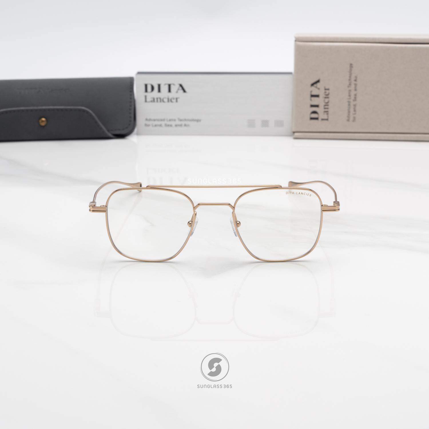 แว่นสายตา DITA LANCIER DLX118 A 01 with Blue Control Lens