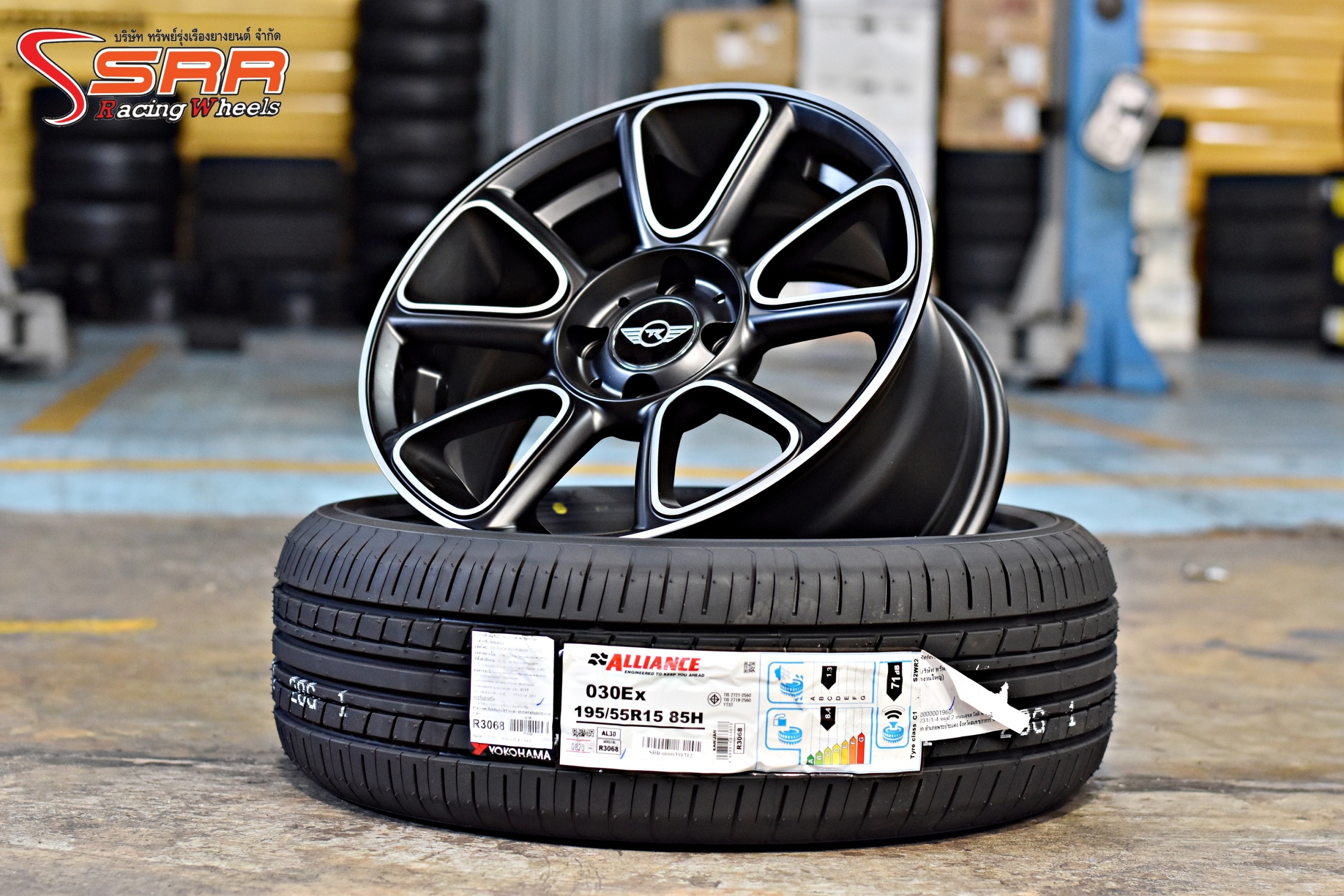 ล้อ TK DOLPHIN ขอบ15 พร้อมยาง YOKOHAMA ชุดละ 19,000 บาท