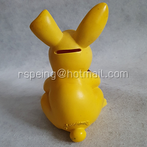 กระปุกออมสิน กรมส่งเสริมสหกรณ์ ฉลองสิริราชสมบัติครบ 60 ปี กระต่ายเหลือง