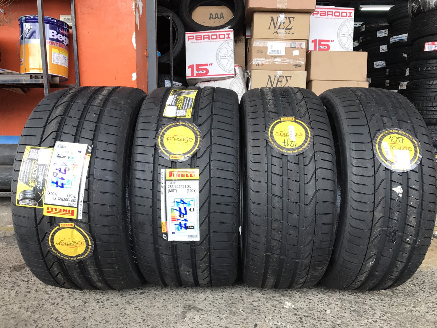 PIRELLI ZERO 245/35-21 ราคาถูก