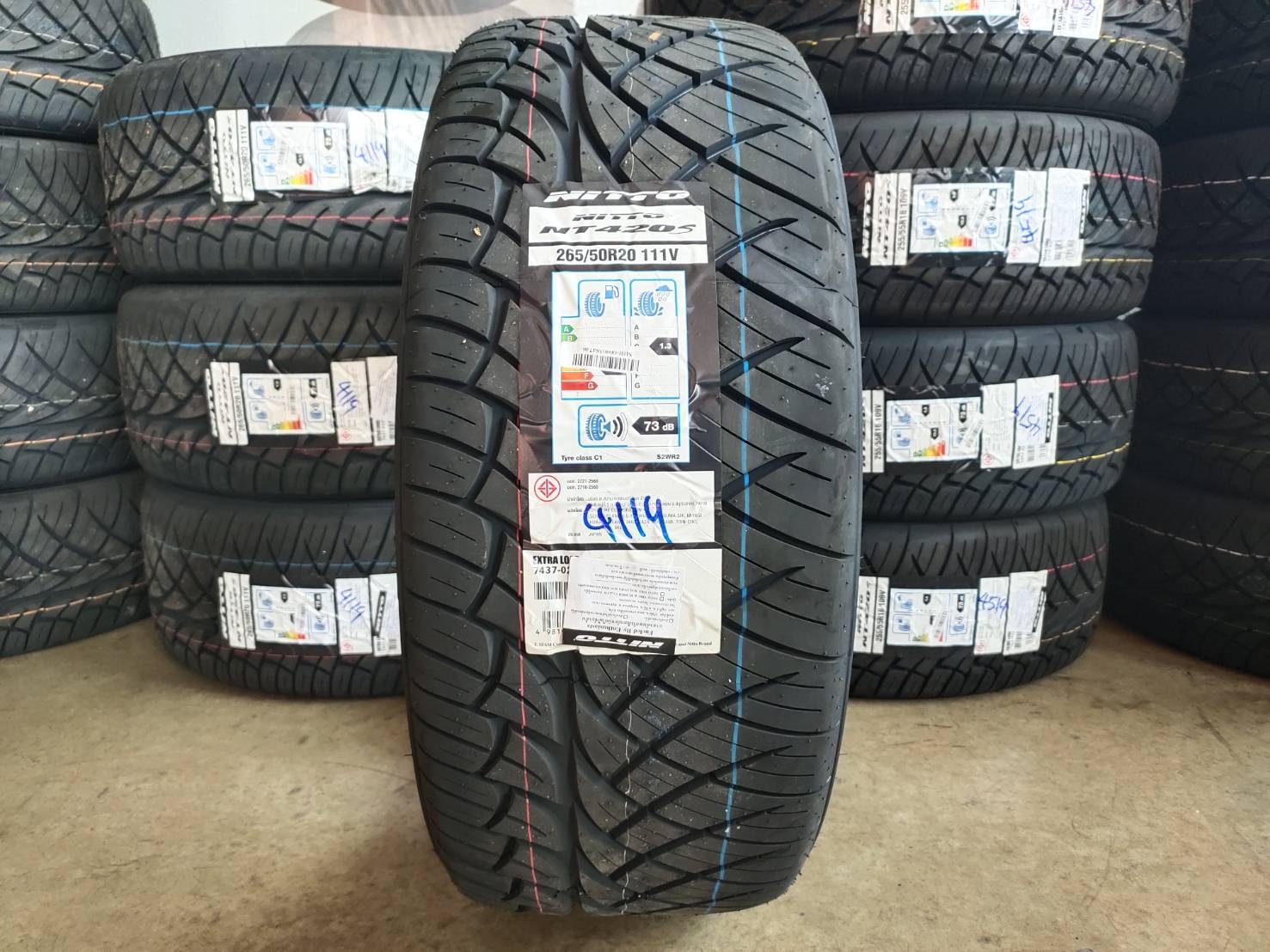 NITTO NT420S 255/50-18 ปี20 มาใหม่ราคาถูก