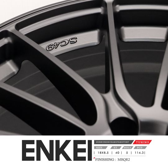ล้อแท้ ENKEI TUNING SC49 ขอบ 18 ล้อแท้ลายใหม่