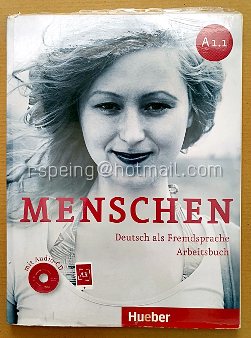 Menschen Deutsch als Fremdsprache Arbeitsbuch A1.1 (พร้อม CD)
