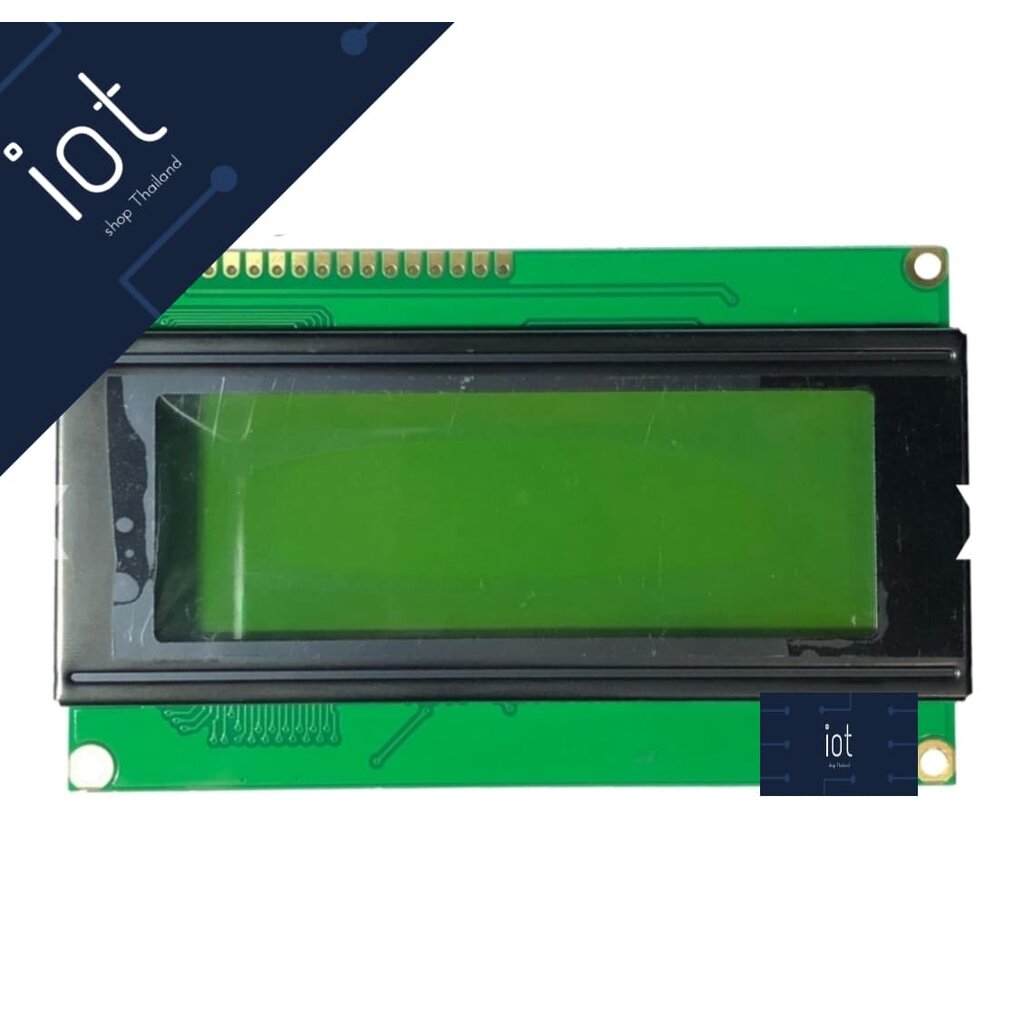 20x4 LCD with backlight (Yellow Screen)