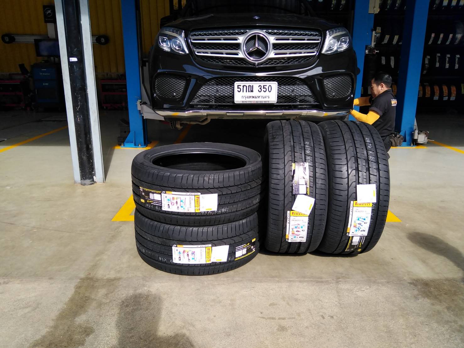 ยางใหม่ PIRELLI PZERO 295/40-21 ปี19 ราคาพิเศษ