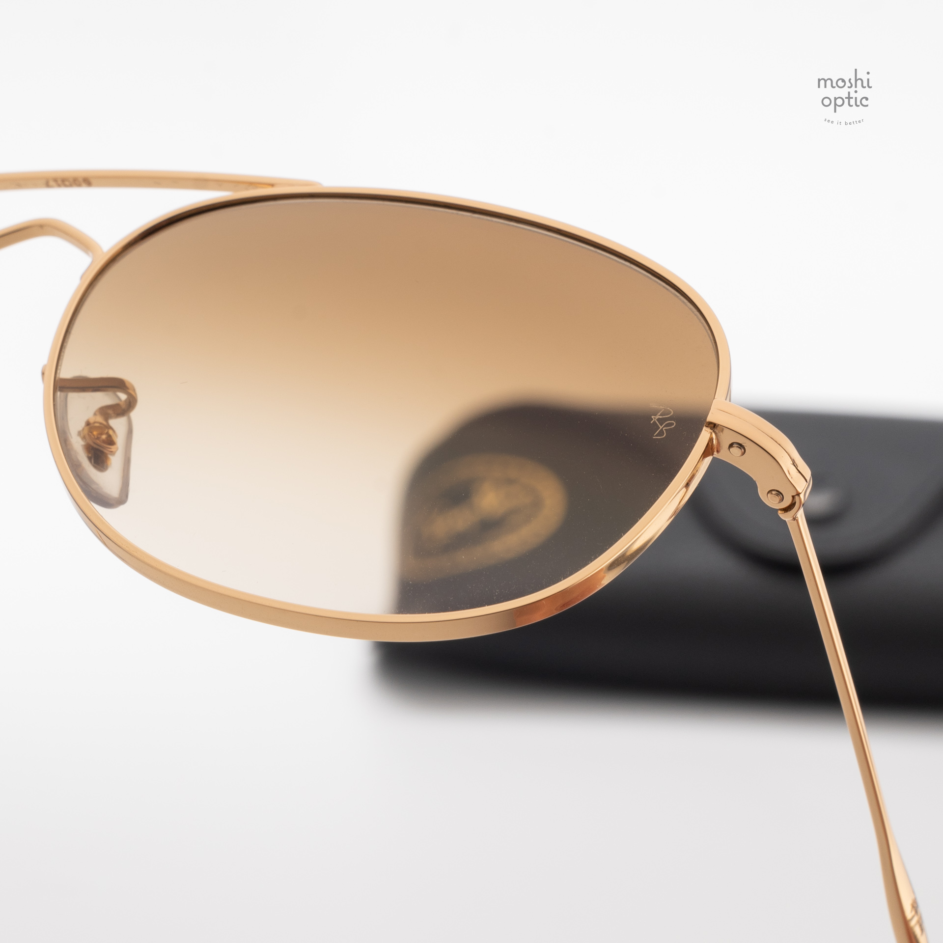 Ray-Ban RB3735 Bain Bridge 001/51 Arista Gold