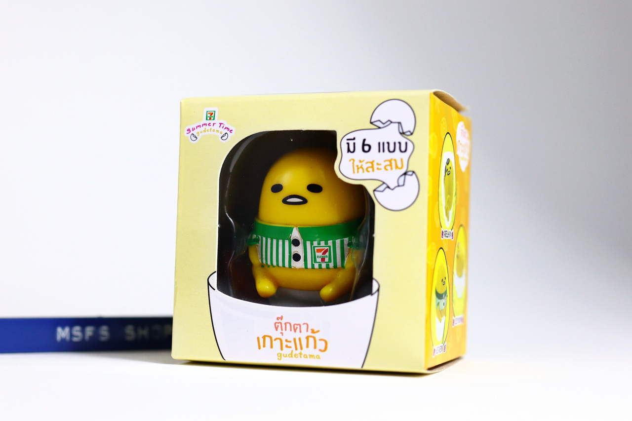 Gudetama ตุ๊กตาเกาะแก้ว 7-11 Limited ปี 2560