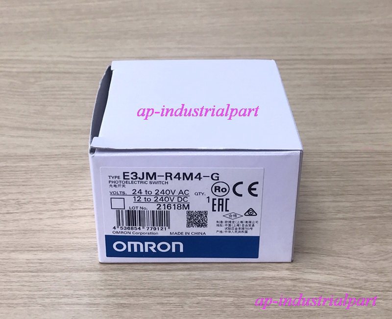 OMRON E3JM-R4M4-G PHOTOELECTRIC SWITCH สินค้าใหม่