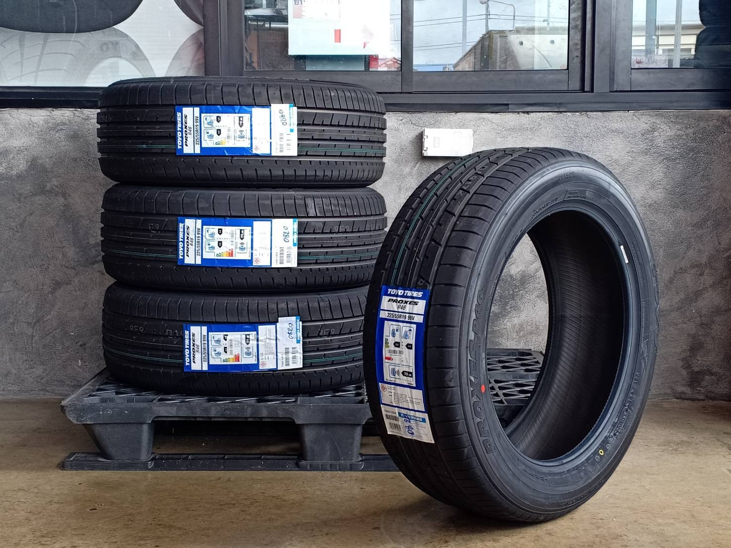 TOYO 225/55R19 PROXES R46 99V MADE IN JAPAN
