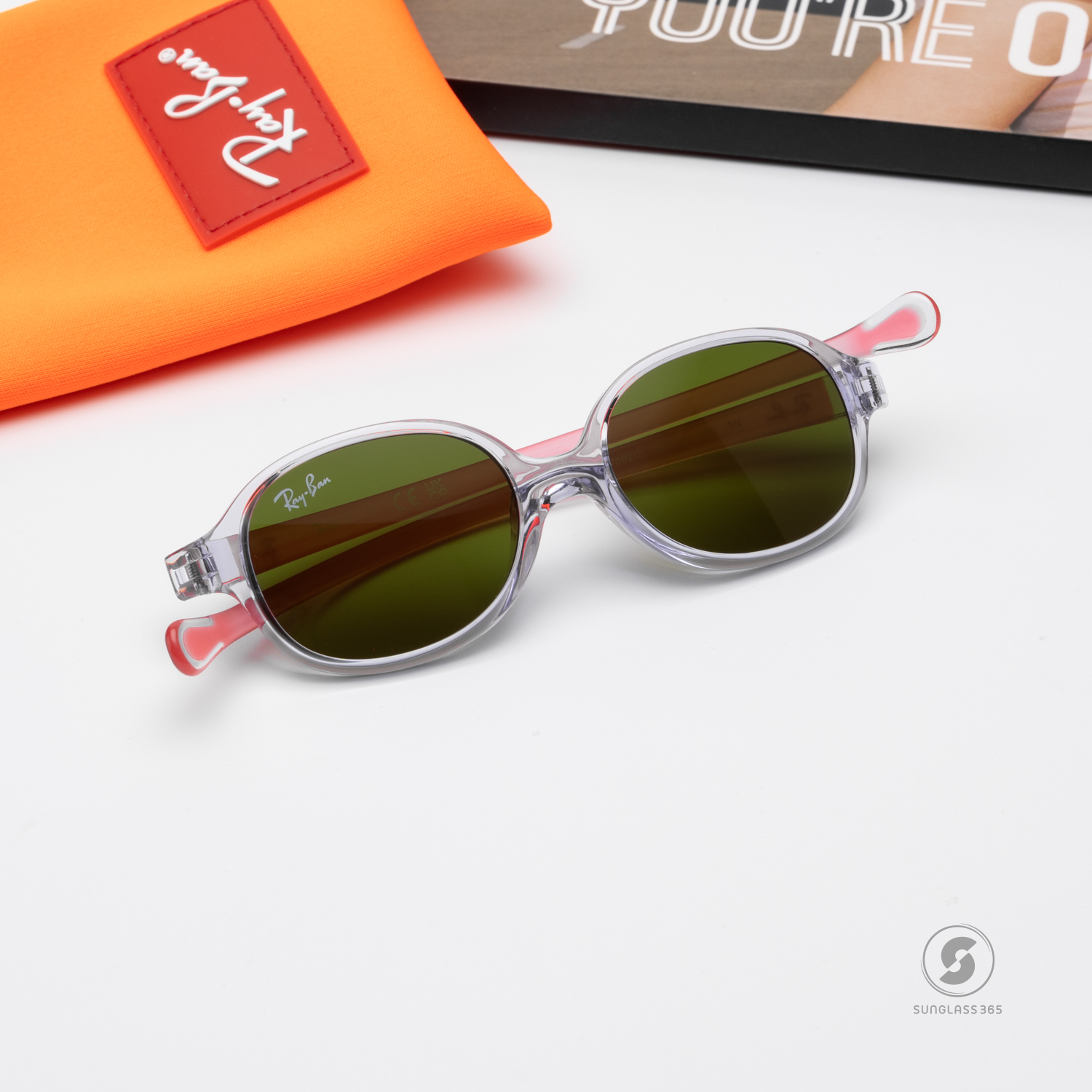 Ray Ban RJ9187S 7082 Transparent Light Violet
