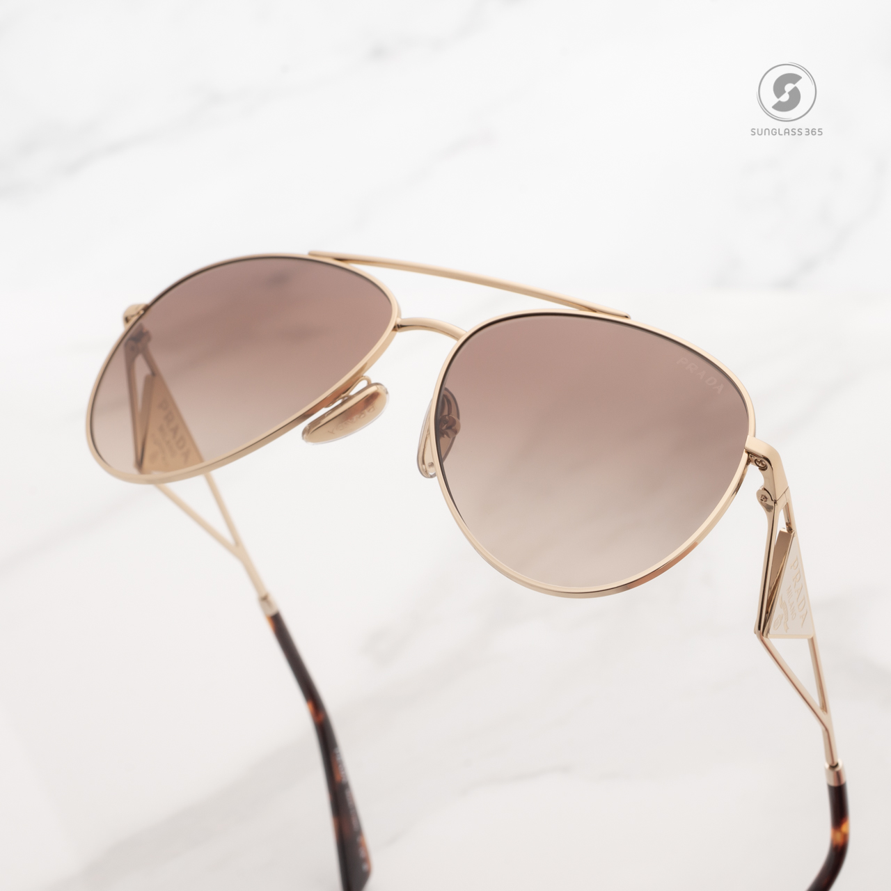 PRADA PR73ZS ZVN3D0 Pale Gold