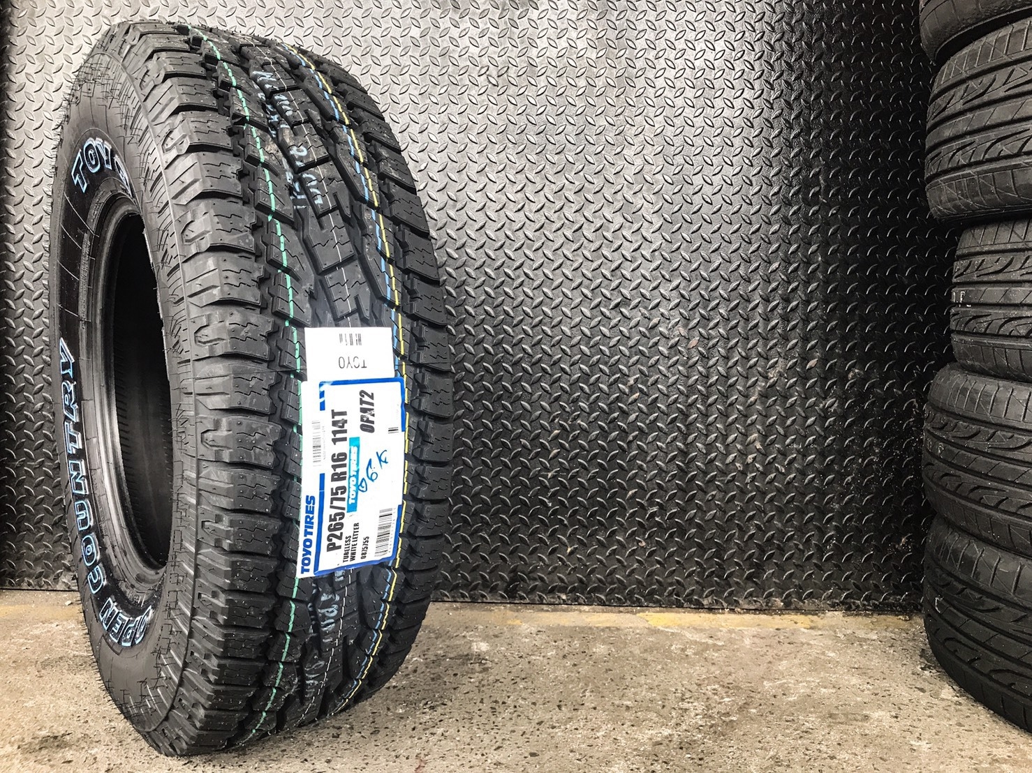TOYO OPAT2 265-75-16 OPAT II เส้น 5800 ปี 18