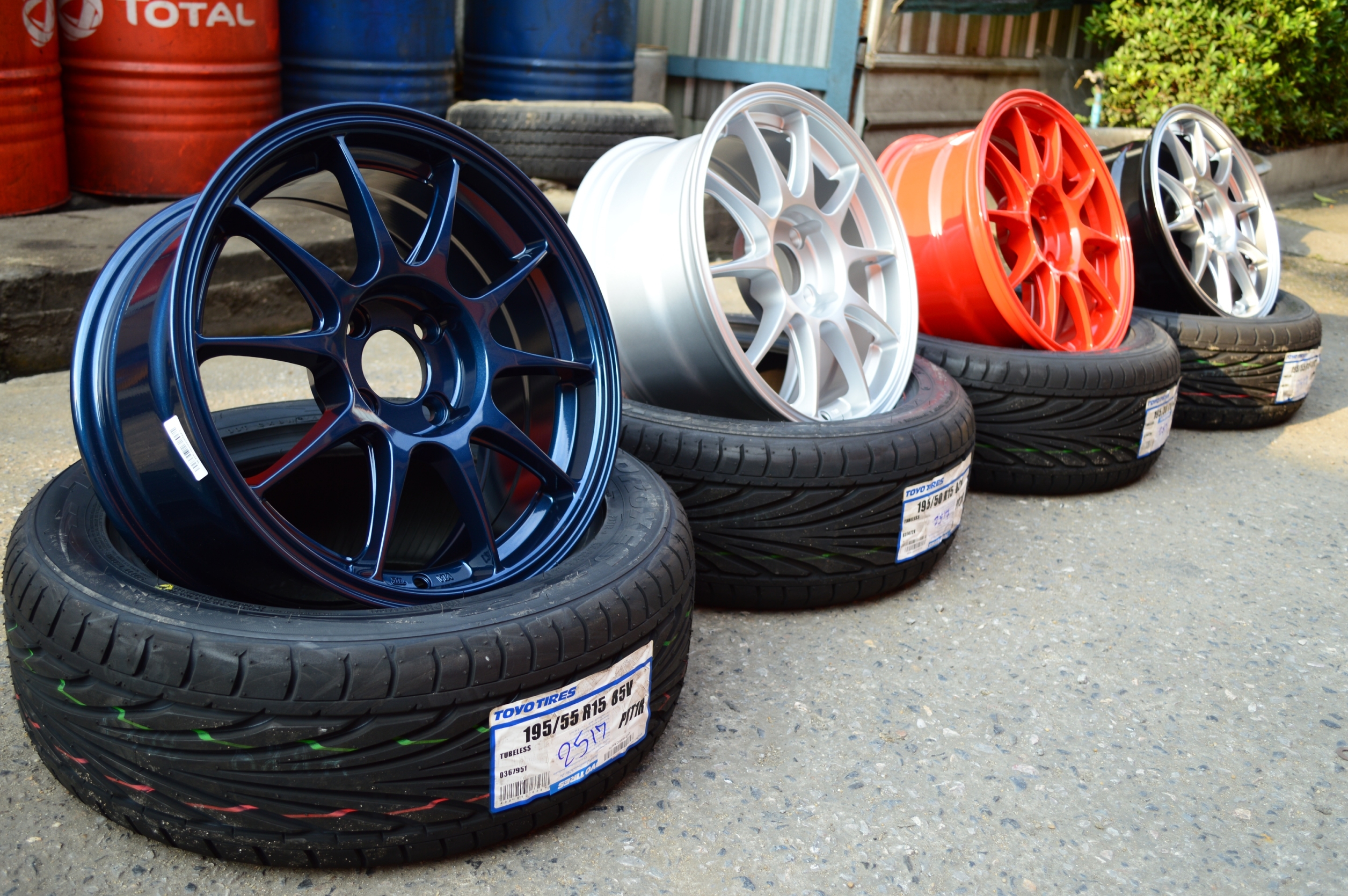 ล้อใหม่ WEDS TC015N