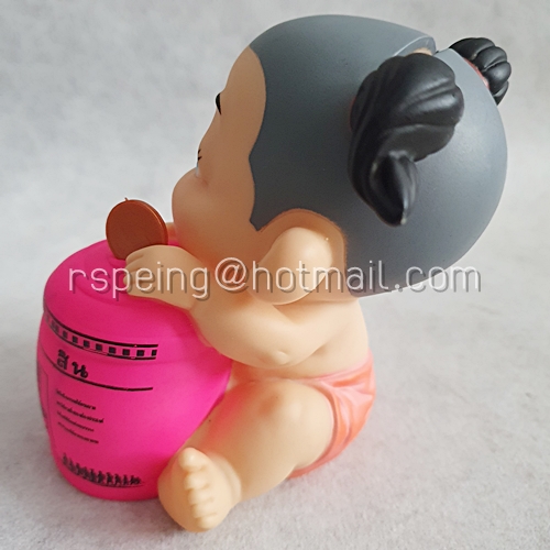 กระปุกออมสิน ธนาคารออมสิน เด็กชายไทยผมแกละ