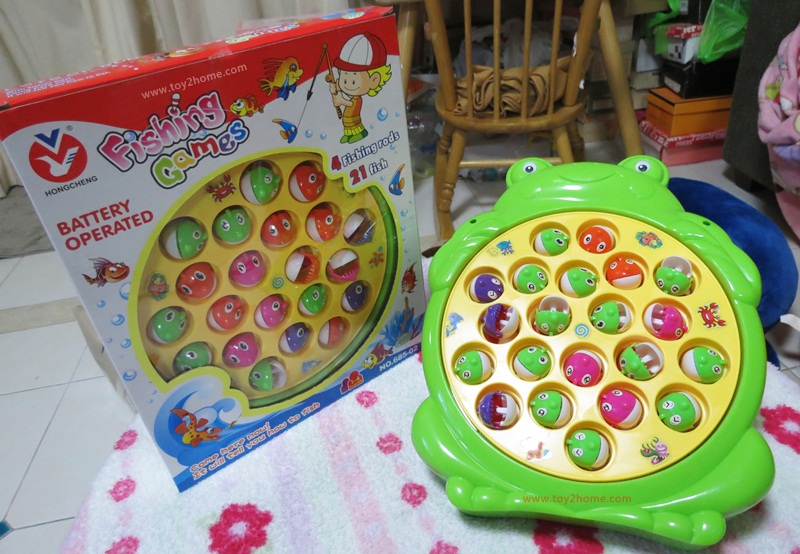 เกมส์ตกปลาแสนสนุกรูปกบ