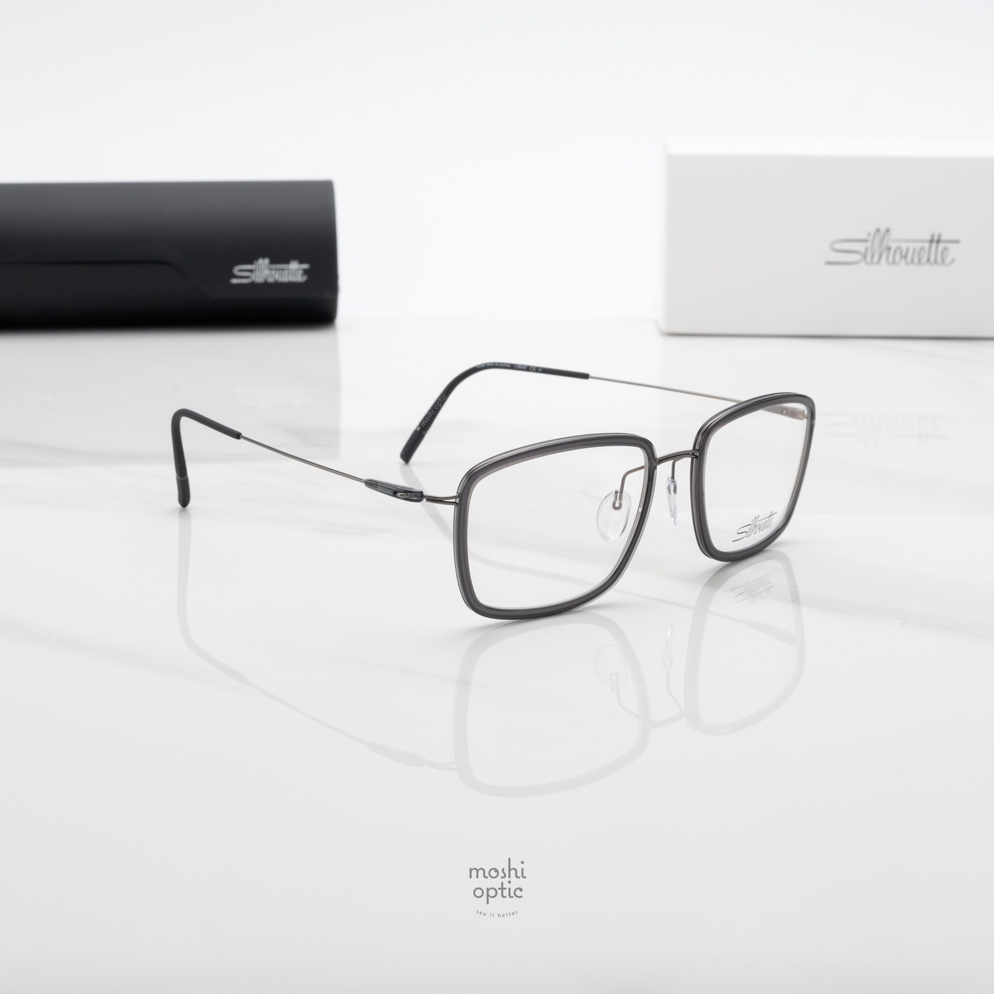 กรอบแว่น Silhouette Dynamics Colorwave Contour 5580 6561