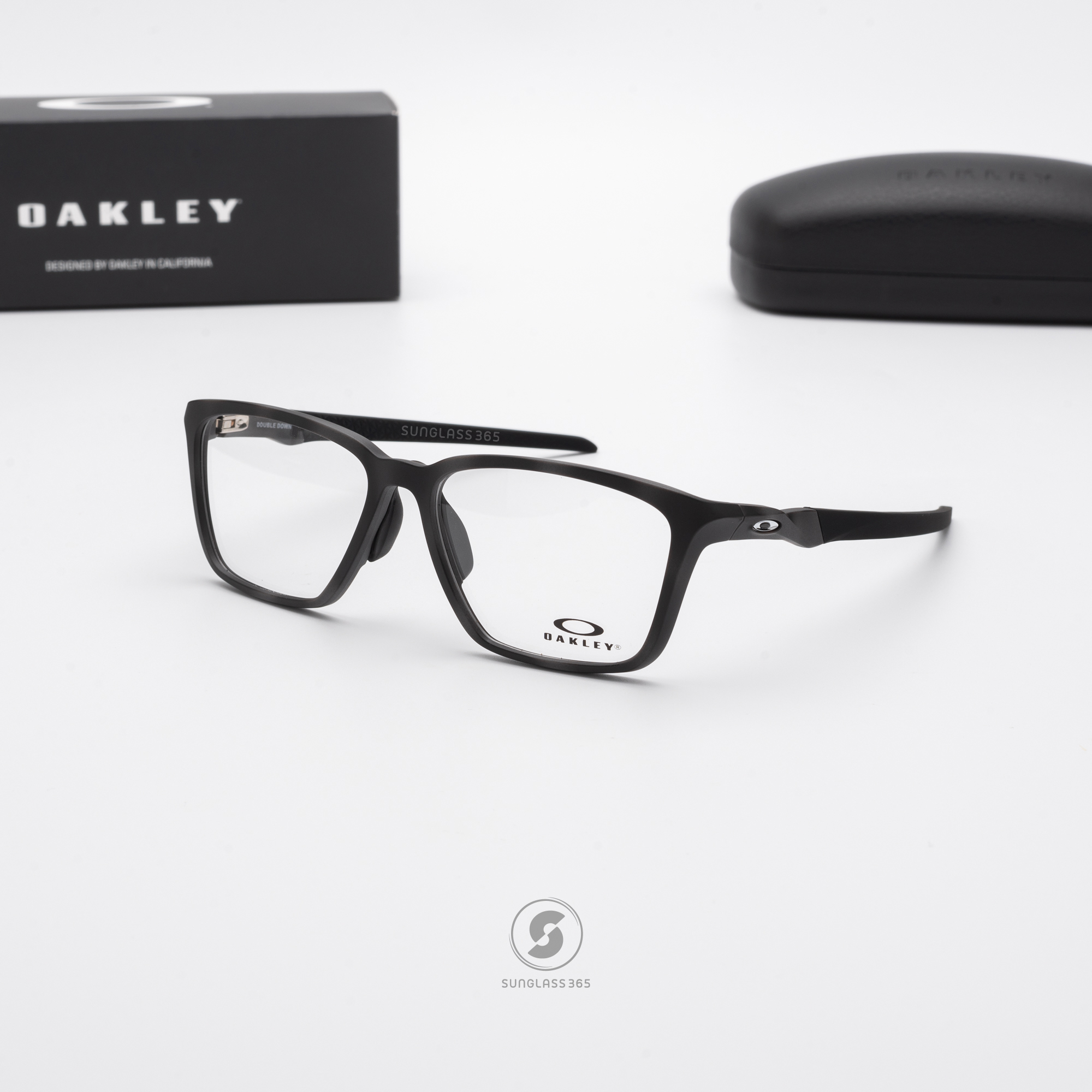 Oakley Double Down OX8188-03 Satin Black Smoke