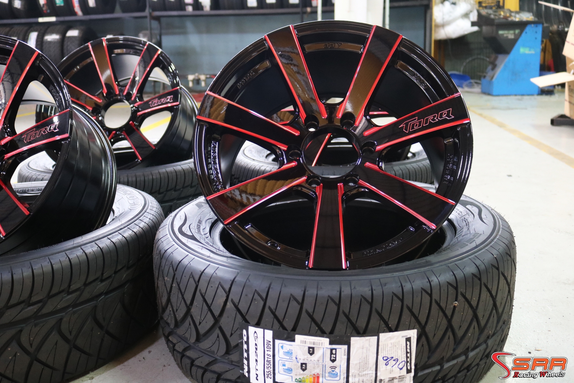 ล้อGTR ขอบ18 พร้อมยาง