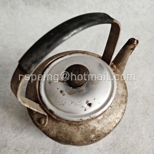 กาน้ำอลูมิเนียมวินเทจขนาดเล็ก ตราจระเข้