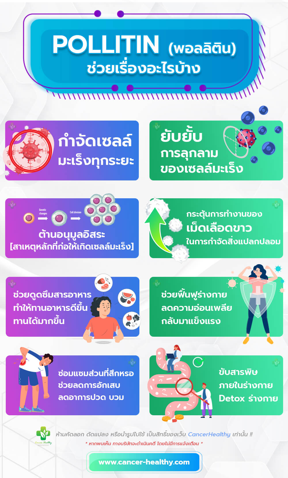 pollitin ราคา รักษามะเร็งตับ