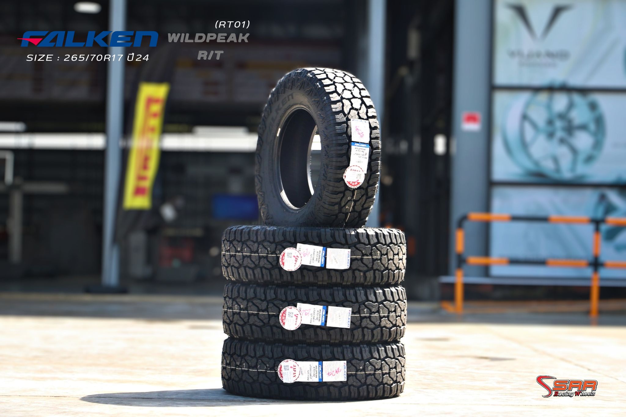 Falken WILDPEAK R/T ขนาด 265/70R17 ปี2024